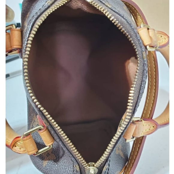 LOUIS VUITTON Monogram Nano Speedy Bag - Picture 14 of 16